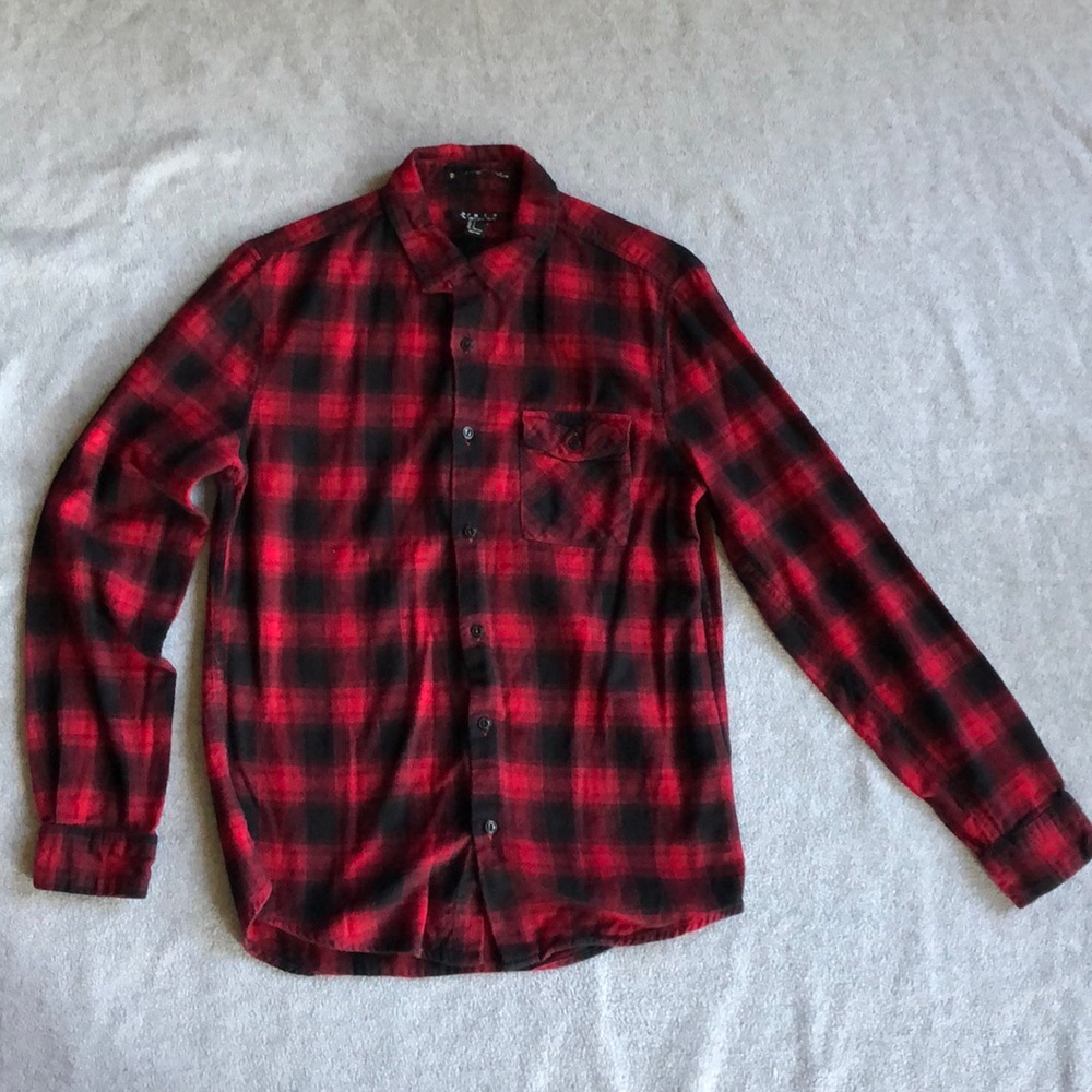Red and black flannel